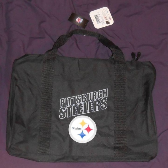 SOLD OUT!  NWT  PITTSBURGH STEELERS duffle bag - Picture 3 of 6